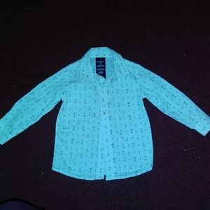 Nautica youth boys 24 months anchor button up dres